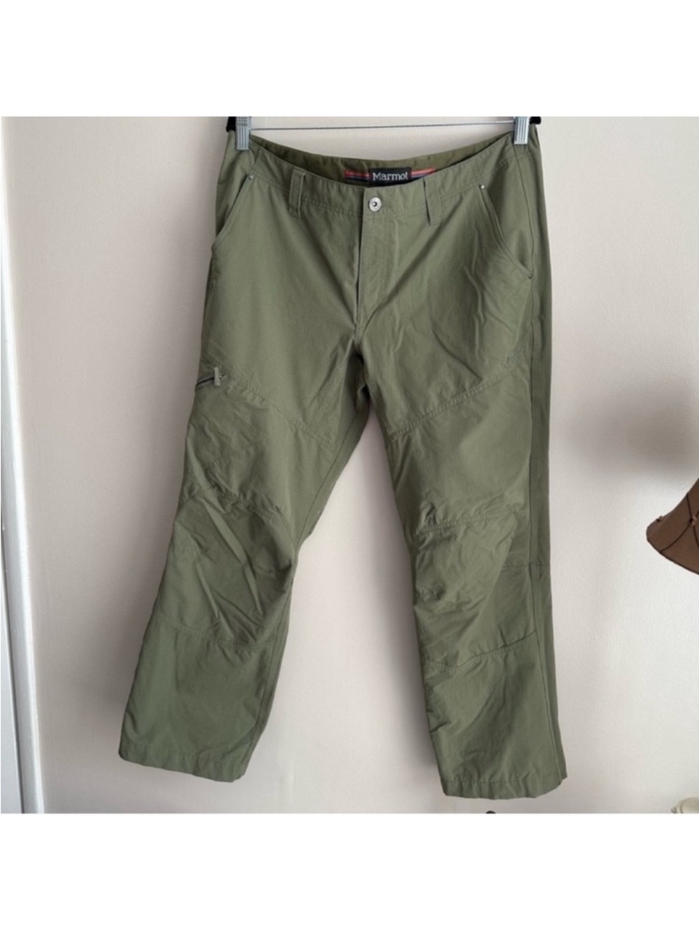 Marmot Olive Green Cargo Hiking /Jogger Pants